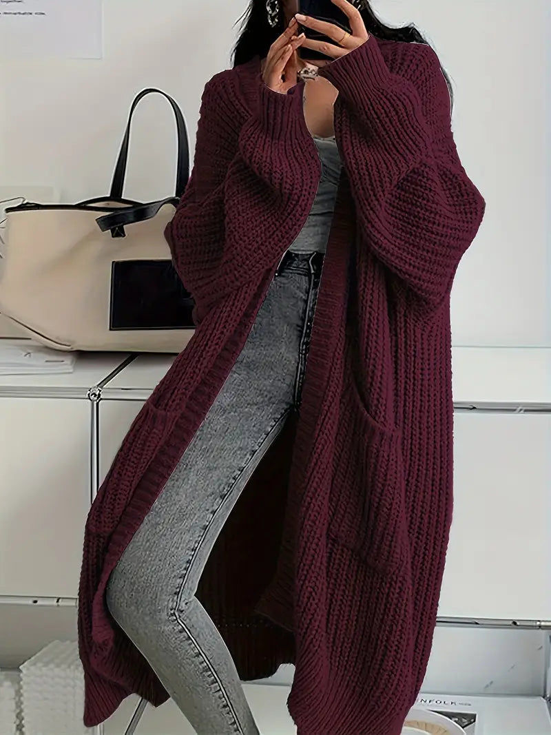Cardigan Lungo Senza-Stiro
