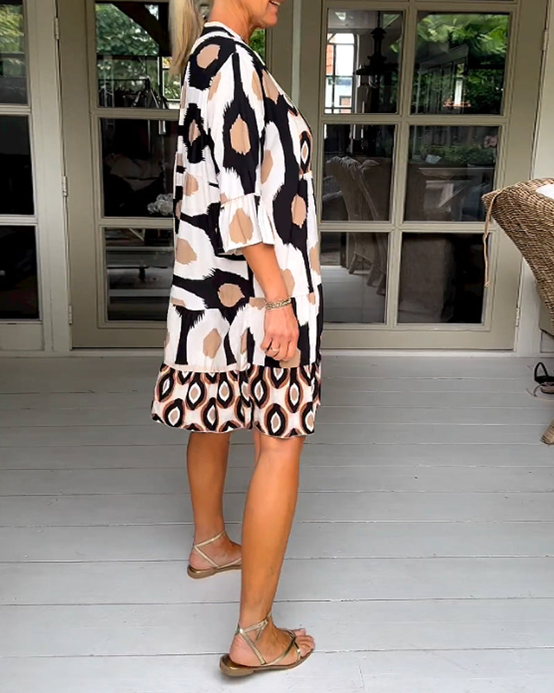 Flattering Summer A-Line Dress