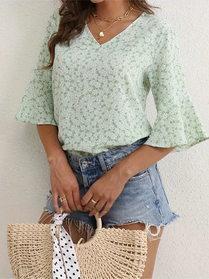 Blusa Floreale Termo-Leggera