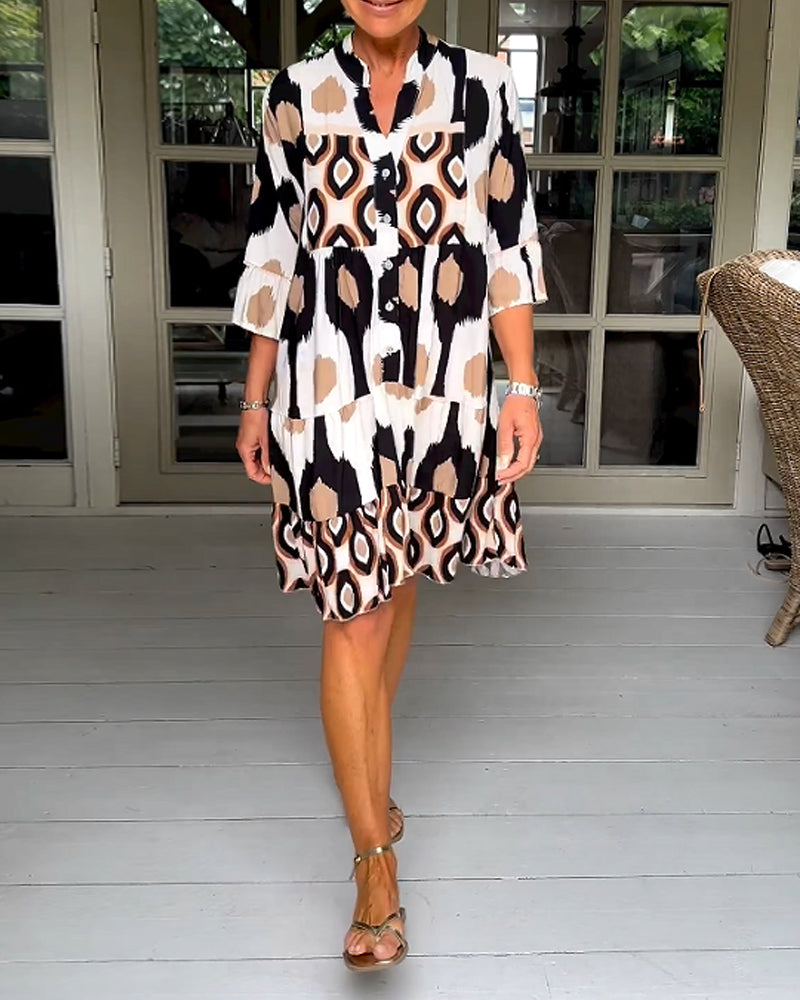 Flattering Summer A-Line Dress