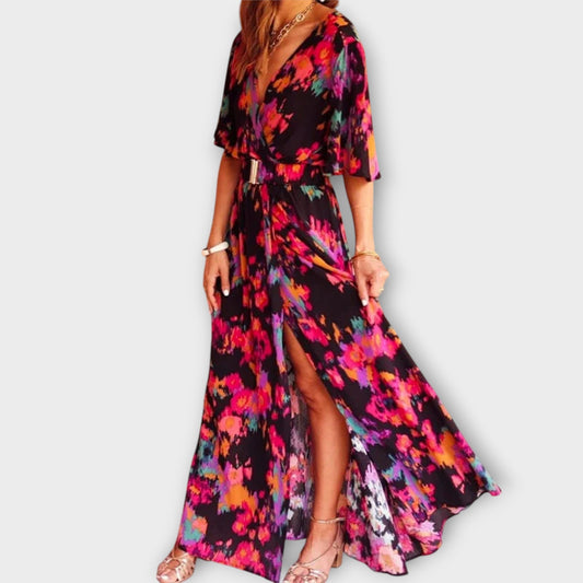 Vestito Elegante Maxi Avvolgente