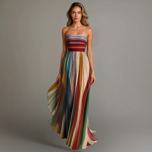 Eleganza Casual Long Dress