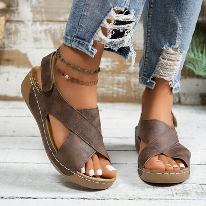 Sandali Zeppa Comfort per Donna