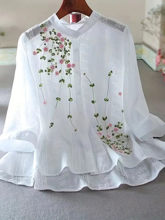 Blusa Floreale No-Stiro
