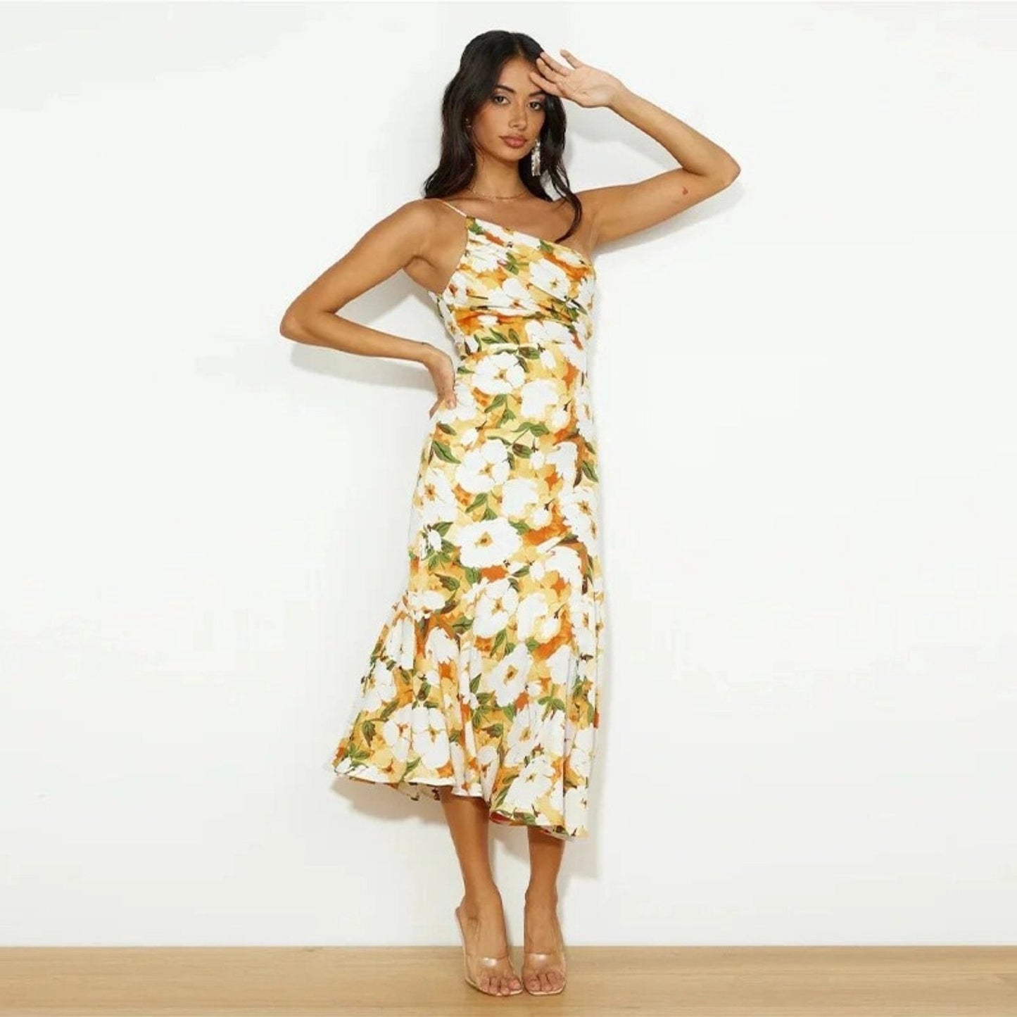 Chic-One-Shoulder Dress