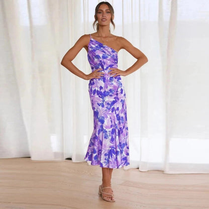 Chic-One-Shoulder Dress
