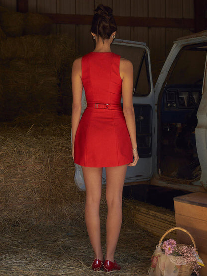 Vestito Senza Maniche, Eleganza Naturale