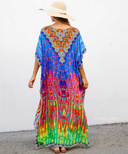 Eleganza Fluttuante Caftano