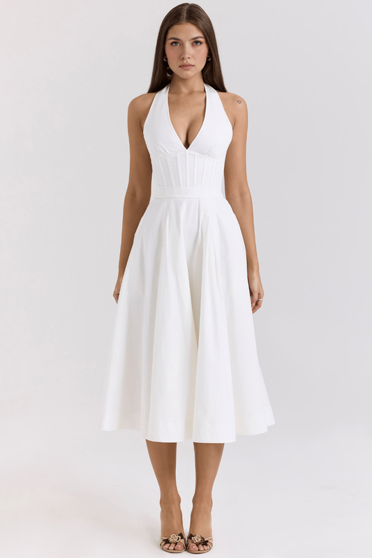 Eleganza-Senza-Tempo Midi Dress