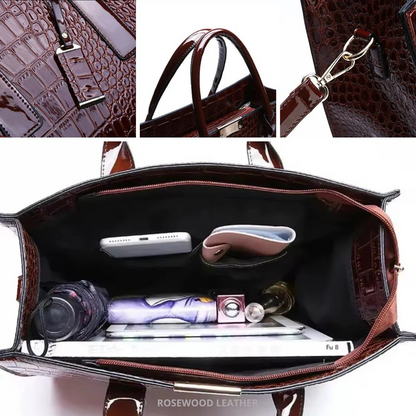 Borsa Effetto-Coccodrillo
