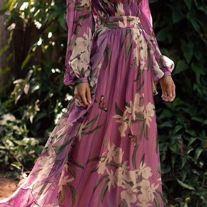 Maxi Abito Elegante Raffinato