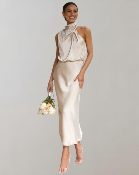 Abito-Elegante Lucido Maxikleid