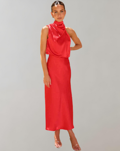 Abito-Elegante Lucido Maxikleid