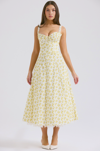 Emilia Floral Corset Dress