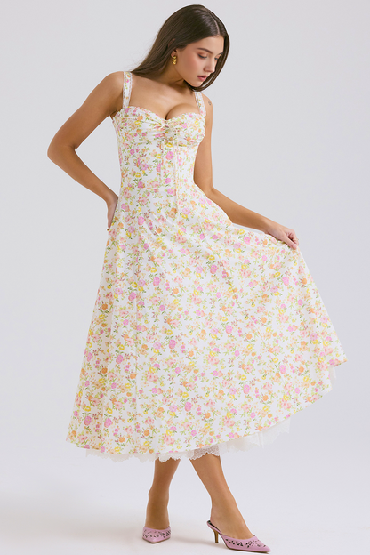 Emilia Floral Corset Dress