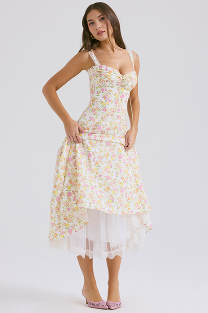 Emilia Floral Corset Dress
