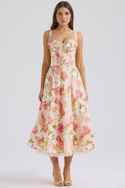 Emilia Floral Corset Dress