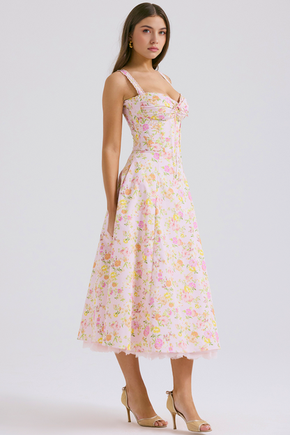 Emilia Floral Corset Dress