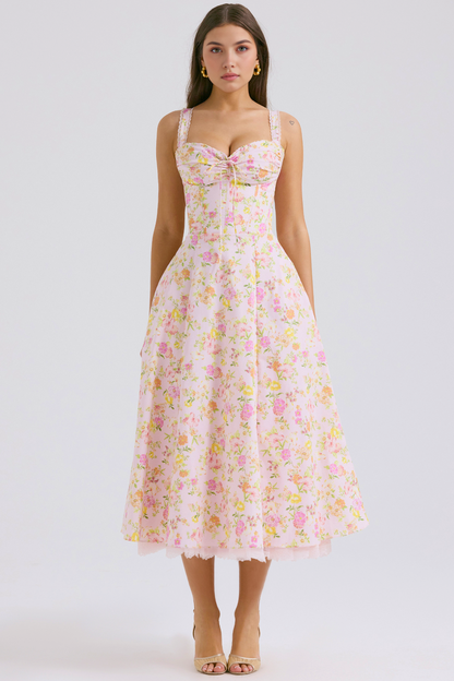 Emilia Floral Corset Dress