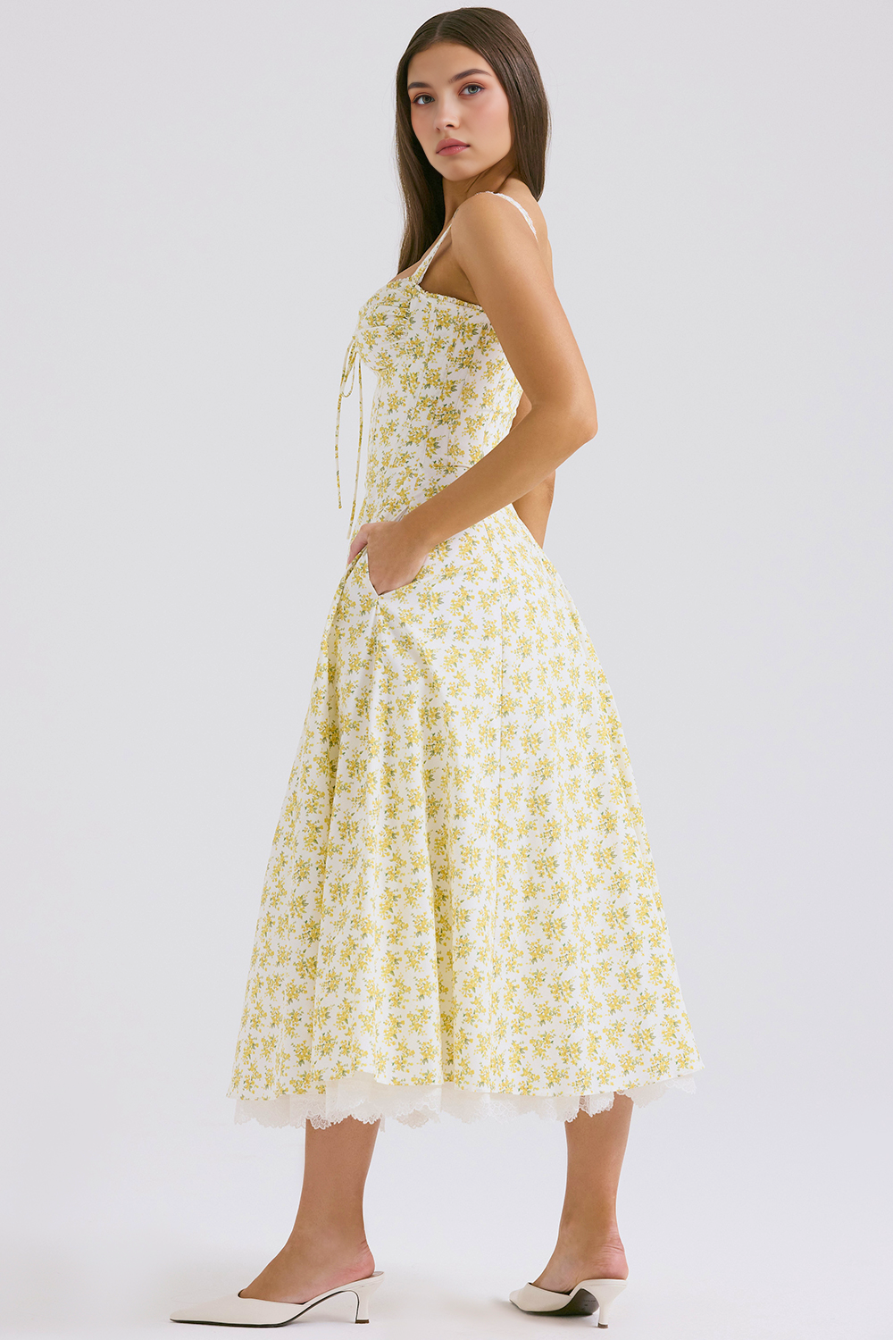 Emilia Floral Corset Dress