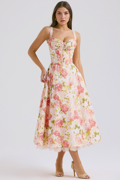 Emilia Floral Corset Dress
