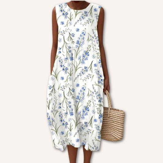 Vestito Fluttuante Dorato