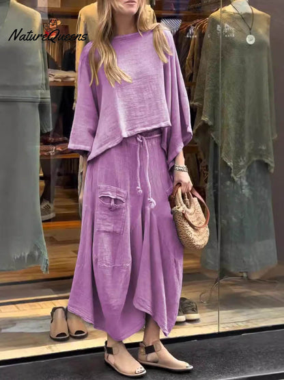 Completo Elegante in Cotone