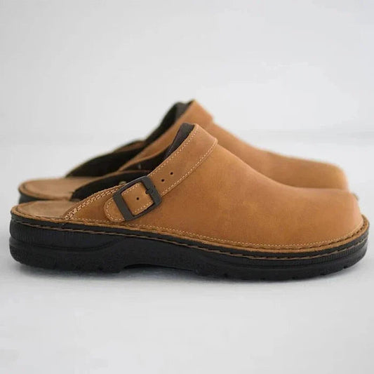 Comfort-Shock Leather Shoes