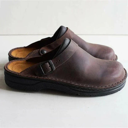 Comfort-Shock Leather Shoes
