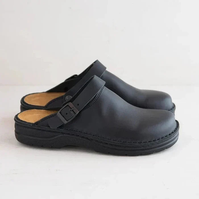 Comfort-Shock Leather Shoes