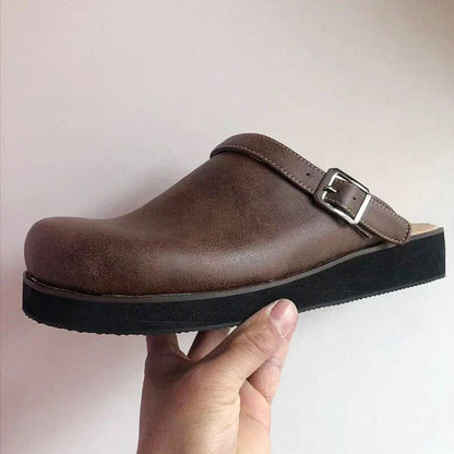 Comfort-Shock Leather Shoes