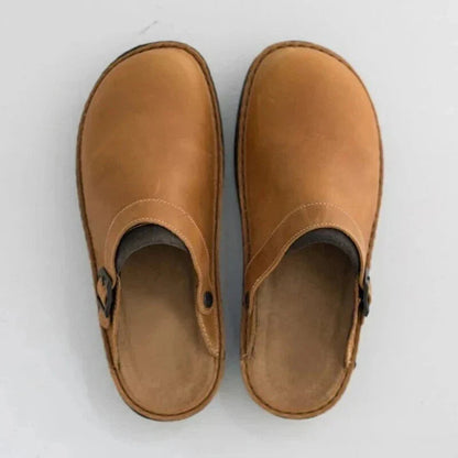 Comfort-Shock Leather Shoes