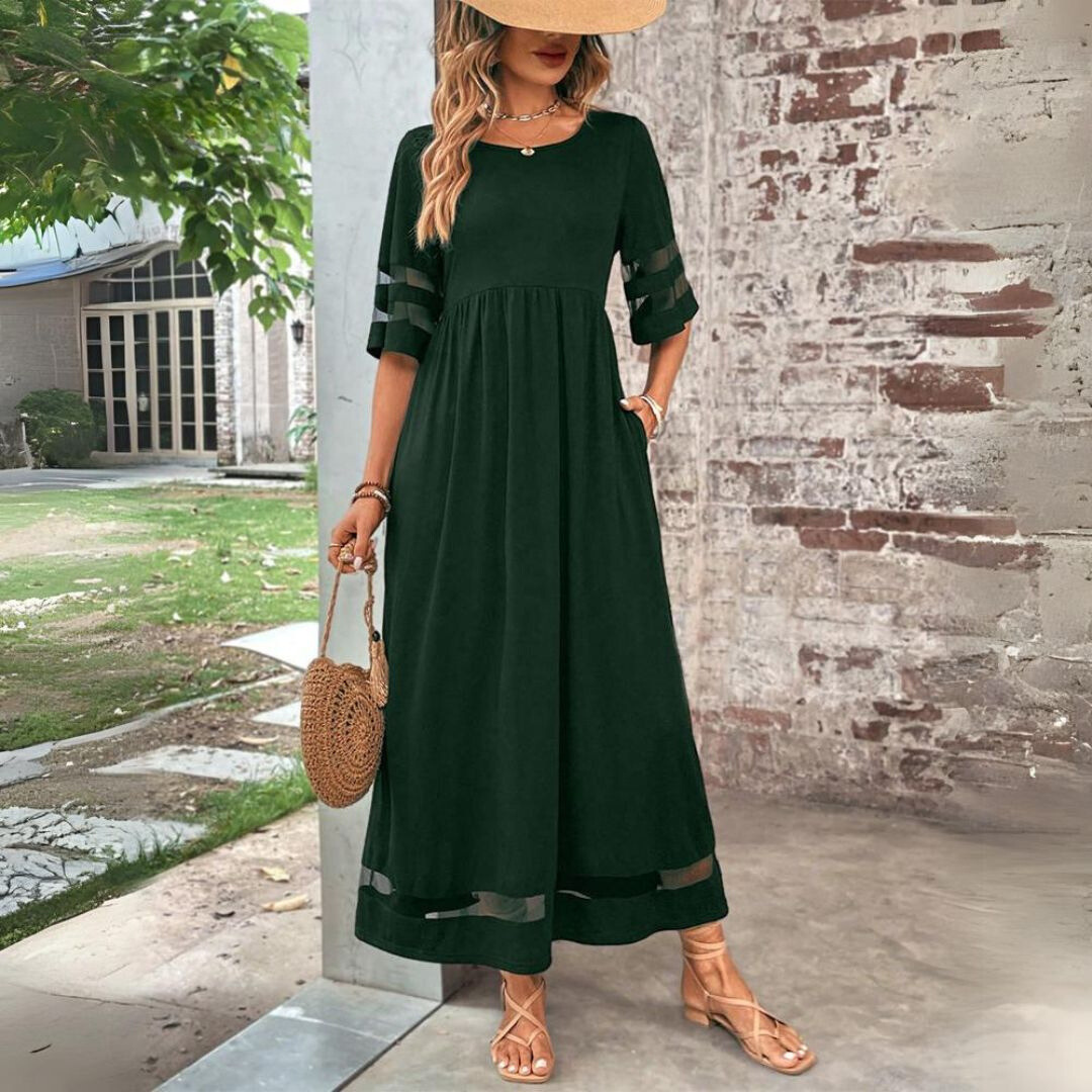 Chic Tummy-Flattering Dress