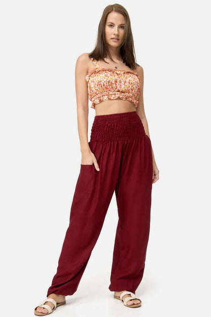 Pantaloni Harem Vita-Comfort