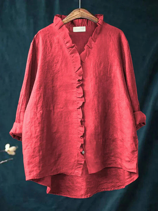Eleganza Frill Blouse