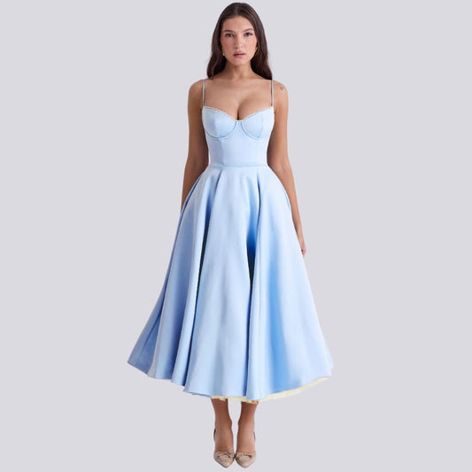 Eleganza Tulle Maxi Dress