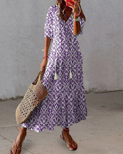 Elegant Flow Boho Dress