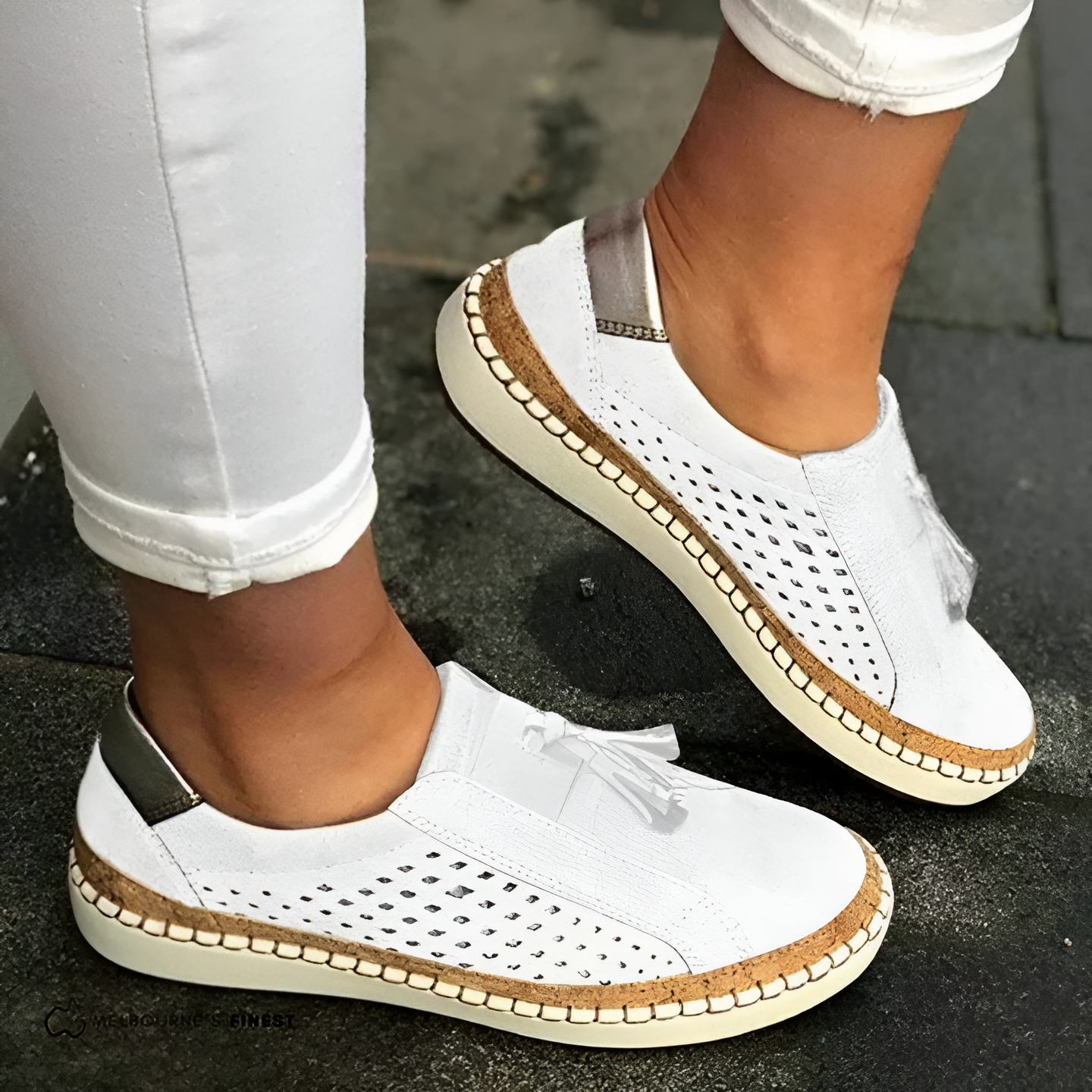 Scarpe ortopediche slip-on rinfrescanti
