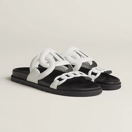 Sandali-Pelle Ergonomici Eleganti