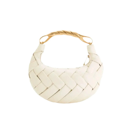 Borsa Intrecciata Eco-Resistente