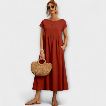Eleganza-Floreale Abito Primavera
