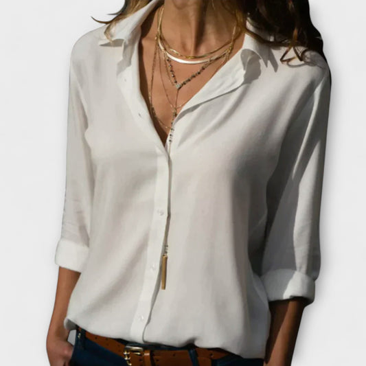 Elegante Blusa Satinata