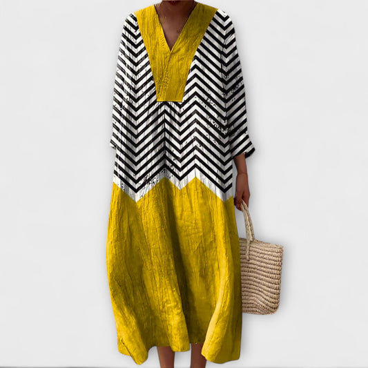 Abito Elegante Geometrico