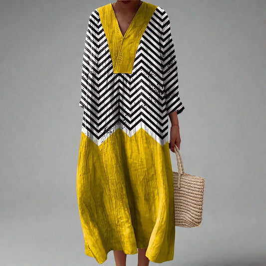 Vestito Geometrico Chic