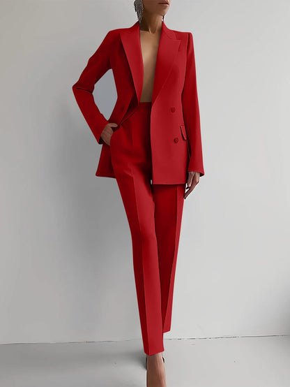 Eleganza Blazer E Pantaloni