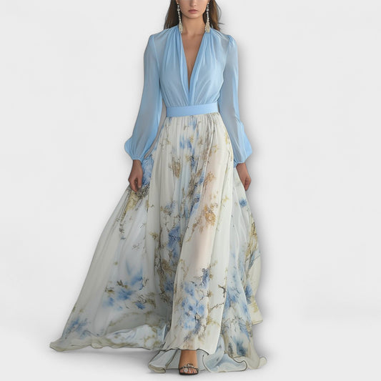 Abito Floreale Eleganza Fluida