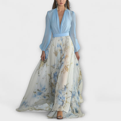 Abito Floreale Eleganza Fluida