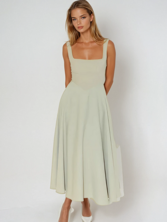 Abito Elegante Scollo-Carmen