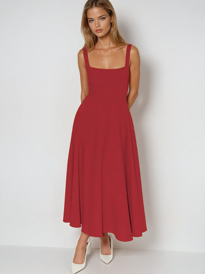 Abito Elegante Scollo-Carmen