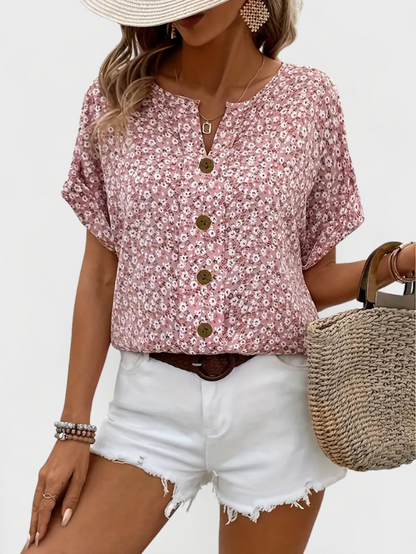 Blusa Estiva Floreale